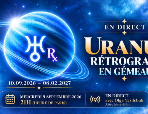 URANUS RÉTROGRADE en Gémeaux 10.09.2026 – 8.02.2027. LIVE avec Olga Vasilchuk .
